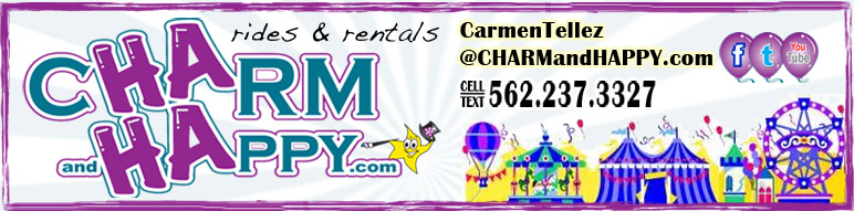 CharmandHappy com amusement carnival rides games whittier los angeles SoCal