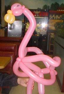 flamingo balloon