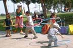 hoola hoop picnic game