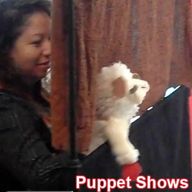 preschool kinder puppet show entertainment charmandhappy.com socal chino redlands ca