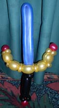 balloon art twist fancy sword